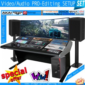 Video-Audio pro-editing setup
